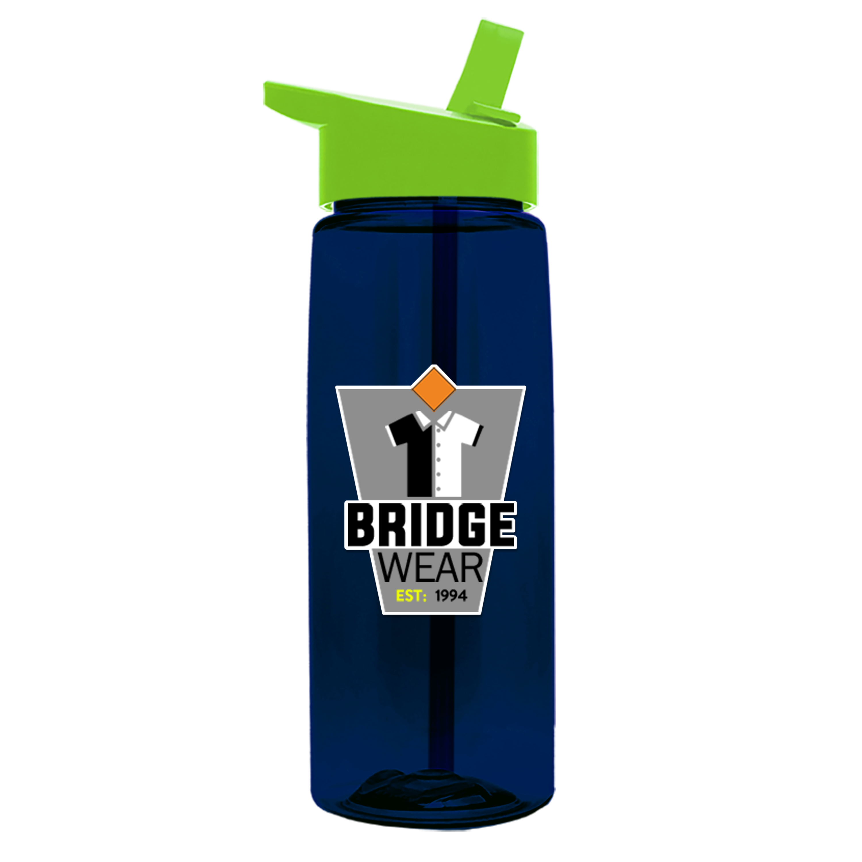 Garyline® Flair Tritan® Bottle with Flip-Straw Lid - 26 oz. 844